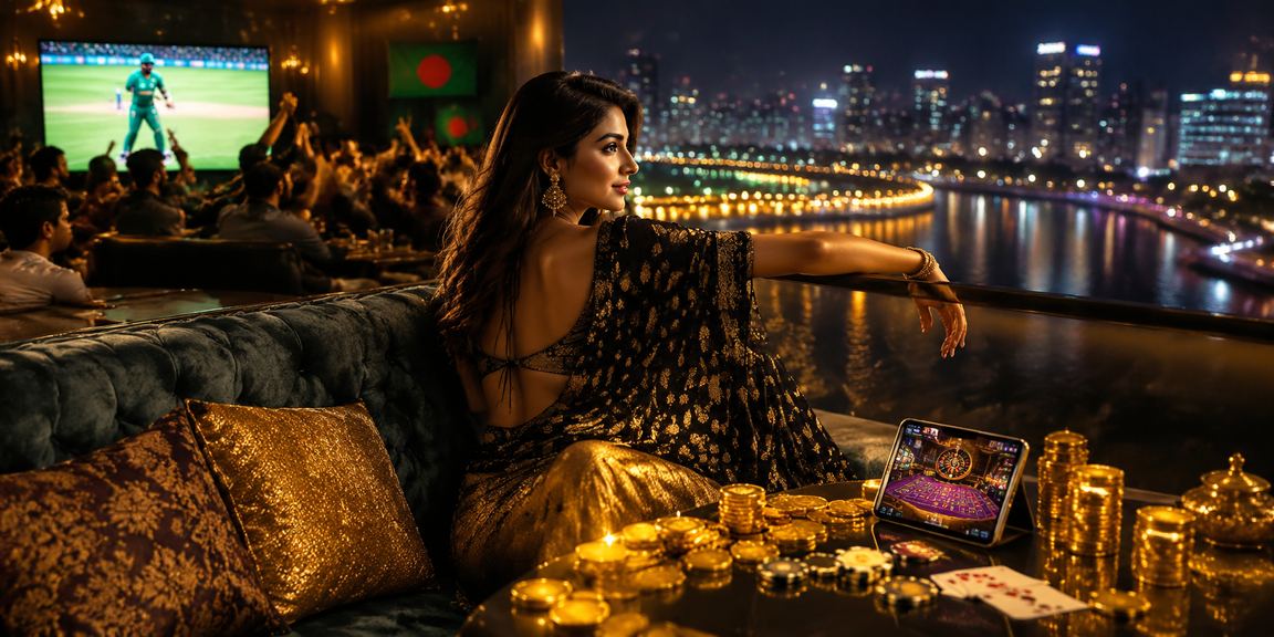 ঢাকায় বাংলাদেশি মডেলের সাথে ক্রিকেট বেটিংয়ের উত্তেজনাপূর্ণ মুহূর্ত